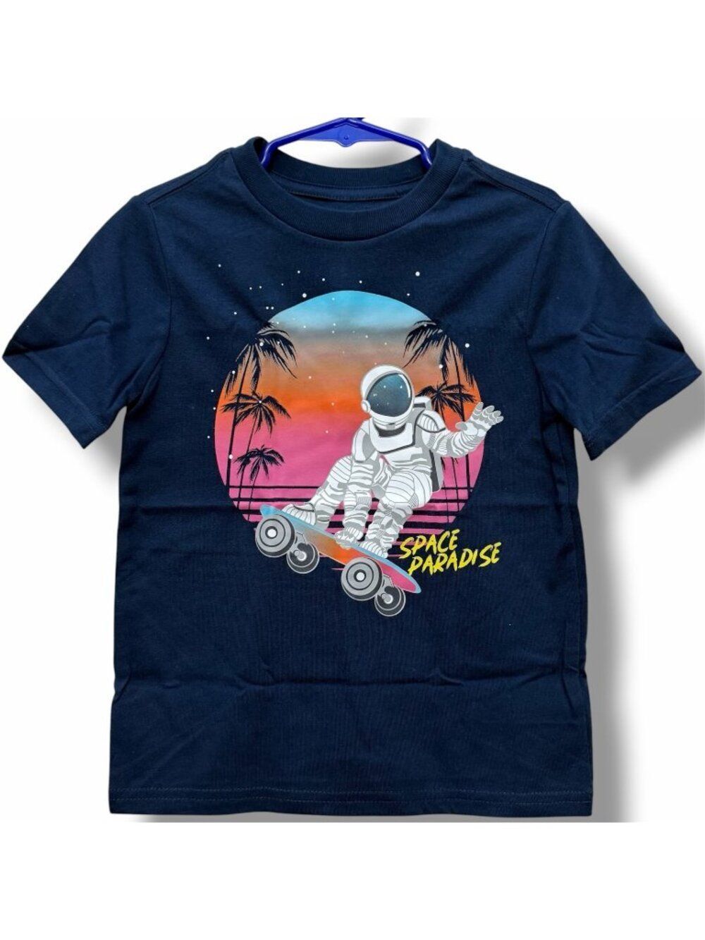 365 Kids Space Skateboarding Shirt